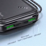 پاوربانک یوسمز مدل CD168-22.5W ظرفیت 20000 میلی آمپر - تصویر 9