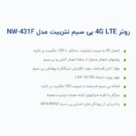 مودم 4G LTE نتربیت مدل NW-431F - تصویر 9
